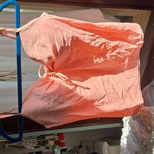 36DD Coral Victoria's Secret swim tank top